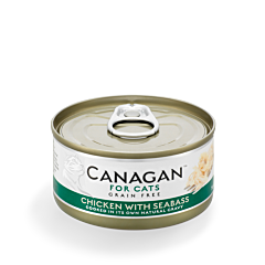 Canagan Nat Kattenvoer Kip met Zeebaars 75 g