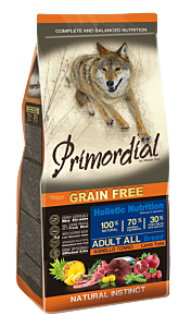Primordial Hondenbrokken Adult Tonijn & Lam 12 kg
