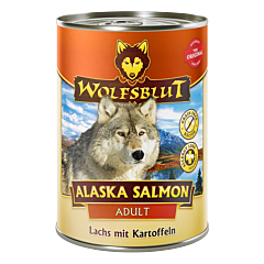 Wolfsblut Alaska Salmon Wet Dog Food Adult Salmon with Potatoes 395 g