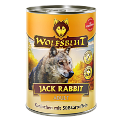Wolfsblut Jack Rabbit Wet Dog Food Adult Rabbit with Vegetables 395 g