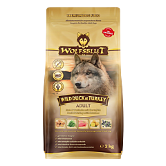 Wolfsblut Wild Duck & Turkey Dry Dog Food Adult Duck & Turkey