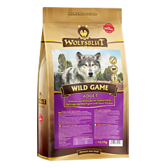 Wolfsblut Wild Game Dry Dog Food Adult Partridge, Wild Pigeon with Sweet Potato 12,5 kg