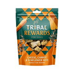 Tribal Beloningssnack Kaas, wortel & Zonnebloempit 125 g
