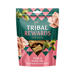 Tribal Beloningssnack Tonijn & Olijfolie 125 g