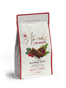 McAdams Hondensnacks 'Roast Turkey' Bio Kalkoen met Veenbes & Salie 150 g