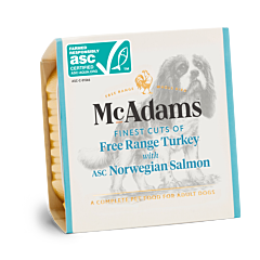 McAdams Wet Dog Food Free Range Turkey with Norwegian Salmon 150 g