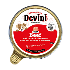Devini Wet Dog Food Beef 85 g