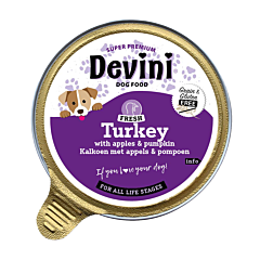 Devini Nat Hondenvoer Kalkoen 85 g