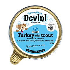 Devini Wet Dog Food Turkey & Trout 85 g