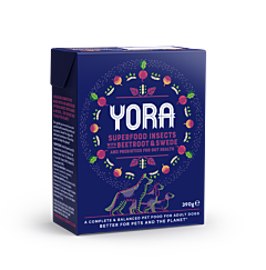 Yora Nat Hondenvoer Insect met Rode Biet & Koolraap 390 g