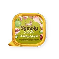 Symply Little Wet Dog Food Chicken with Lamb 100 g