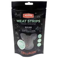4Dogs Vleesrepen Hert met Hertengewei 100g
