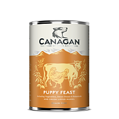 Canagan Nat Hondenvoer Puppy Kip & Rund 400 g