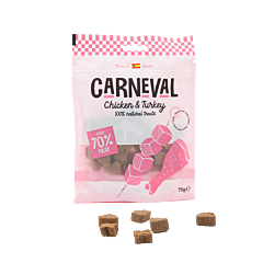 Carneval Dog Training Treats Chicken & Turkey 75 g