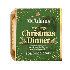 McAdams Kerstdiner Nat Hondenvoer Kalkoen 150 g