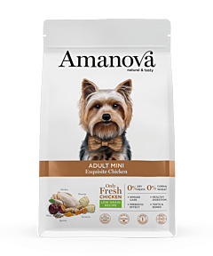 Amanova Dry Dog Food Adult Mini Exquisite Chicken