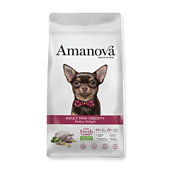 Amanova Dry Dog Food Adult Mini Obesity Delight Turkey