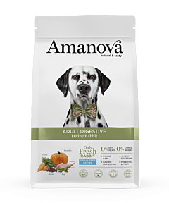 Amanova Hondenbrokken Adult  Digestive Divine Konijn