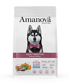 Amanova Dry Dog Food Adult  Sensitive Salmon Deluxe