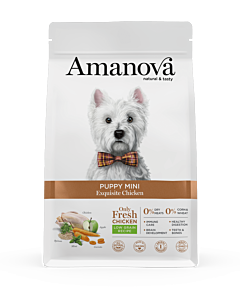 Amanova Dry Dog Food Puppy Mini Exquisite Chicken 2 kg