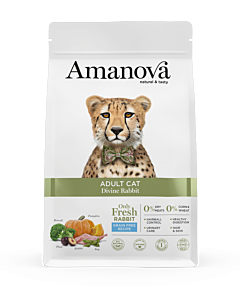 Amanova Dry Cat Food Adult Divine Rabbit 1,5 kg