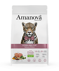 Amanova Kattenbrokken Sterilised Zalm Deluxe