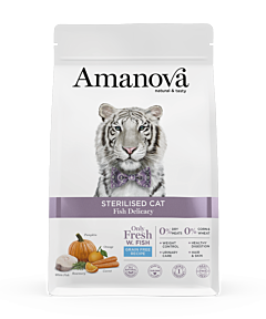 Amanova Kattenbrokken Sterilised Delicacy Vis