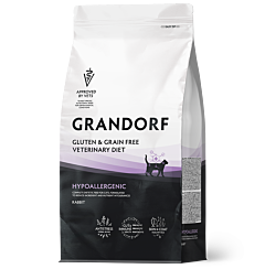 Grandorf Hypoallergenic Dry Cat Food Rabbit