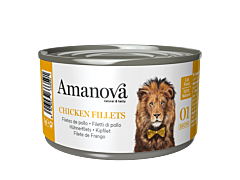 Amanova Nat Kattenvoer Kipfilets Bouillon 70 g