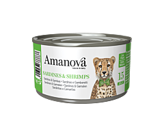 Amanova Wet Cat Food Sardine & Shrimps Jelly 70 g