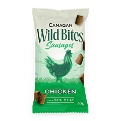 Canagan Hondensnack Wild Bites Kip 60 g