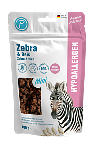 Petlando Soft Dog Treats Zebra Mini 100 g