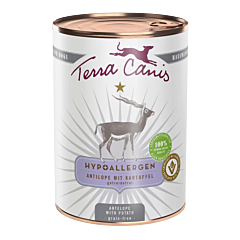 Terra Canis Wet Dog Food Antilope Hypoallergenic 400 g