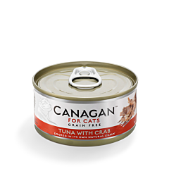 Canagan Nat Kattenvoer Tonijn met krab 75 g
