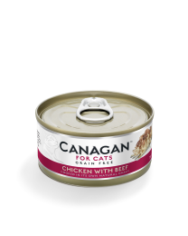 Canagan Wet Cat Food Chicken with Beef 75 g