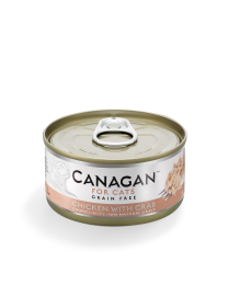 Canagan Wet Cat Food Chicken with Crab 75 g