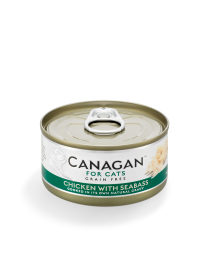 Canagan Wet Cat Food Chicken with Seabass 75 g