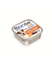 Monge Nat Hondenvoer Paté met Stukjes Eend & Appelsien 100 g