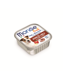 Monge Nat Hondenvoer Paté met Stukjes Lam & Appel 100 g