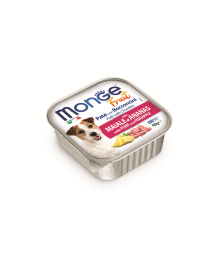 Monge Nat Hondenvoer Paté met Stukjes Varken & Ananas 100 g