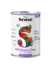 Dibaq Sense Nat Hondenvoer Wild 380 g