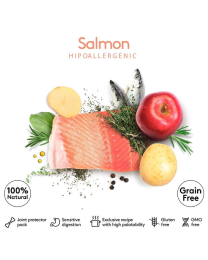 Dibaq Sense Hondenbrokken Mini Zalm 2 kg