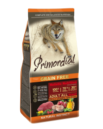 Primordial Hondenbrokken Adult Buffel & Makreel 12 kg