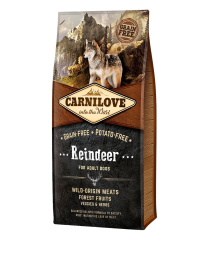 Carnilove Dry Dog Food Adult Reindeer 12 kg