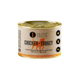 Celtic Connection Wet Dog Food Chicken with Turkey