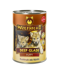 Wolfsblut Deep Glade Wet Dog Food Puppy Red Deer with Pumpkin