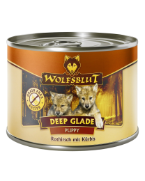 Wolfsblut Deep Glade Wet Dog Food Puppy Red Deer with Pumpkin