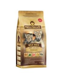 Wolfsblut Wild Duck Hondenbrokken Puppy Large Breed Eend met Aardappel