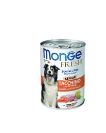 Monge Wet Dog Food Senior Fresh Turkey with Vegetables 400 g