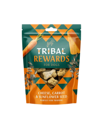 Tribal Beloningssnack Kaas, wortel & Zonnebloempit 125 g